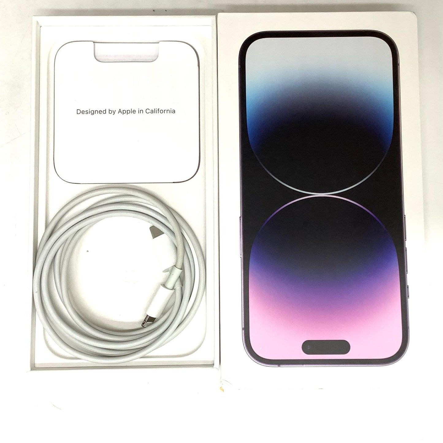 【全額返金保証】【最速発送】Apple iPhone iPhone 14 Pro 256GB ディープパープル SIMフリー 動作確認済 78%