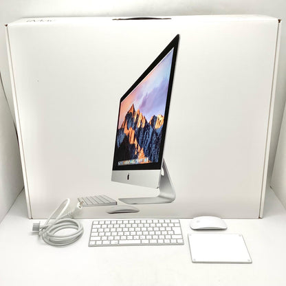 【全額返金保証】【最速発送】Apple iMac 27インチ i5 3.4GHz 8GB フュージョンドライブ 1TB 超美品 動作確認済