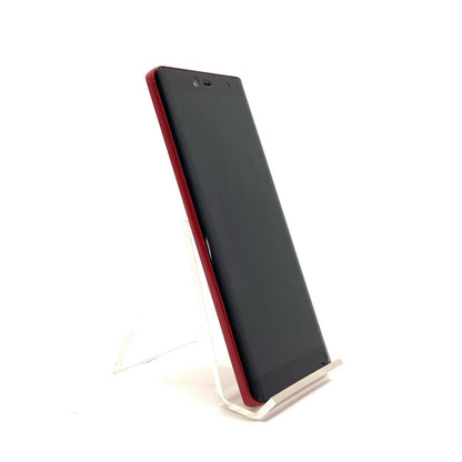 【最速発送】楽天モバイル Rakuten Hand 5G 128GB クリムゾンレッド 楽天モバイル P780 白ロム【難有】