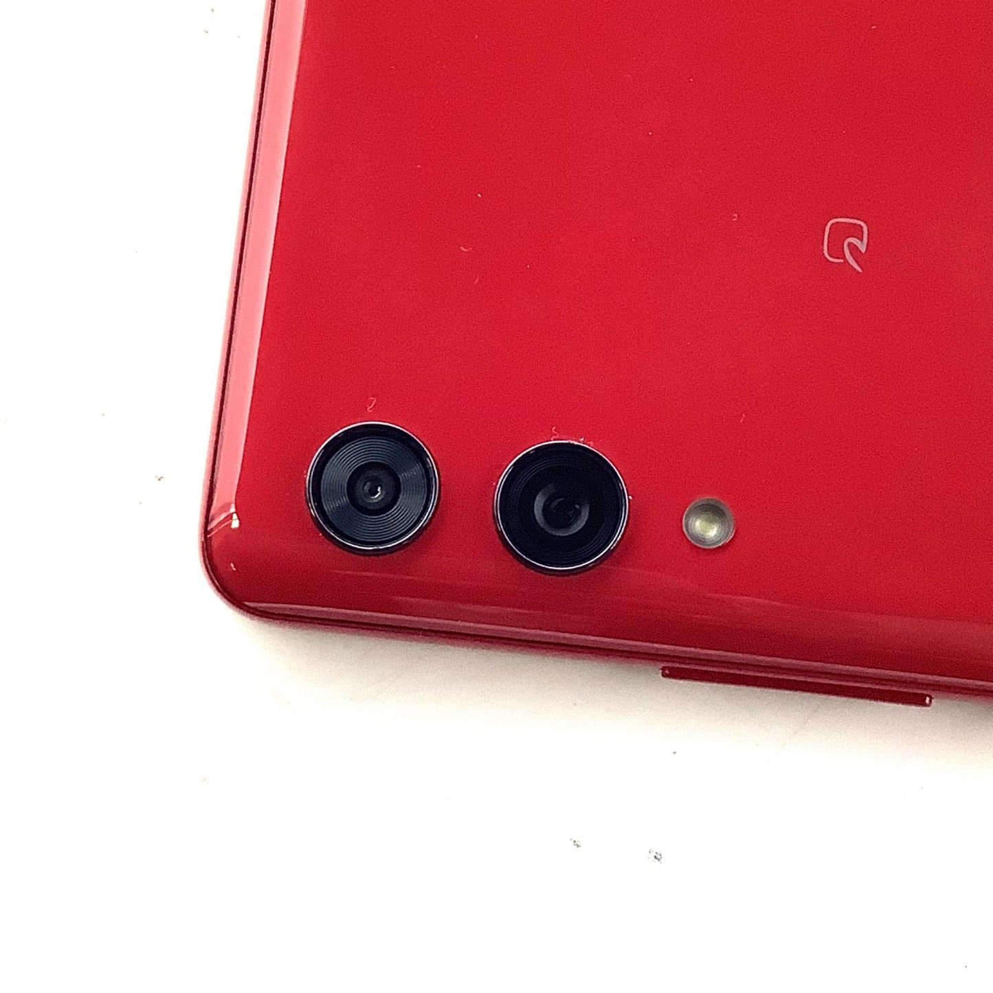 【最速発送】楽天モバイル Rakuten Hand 5G 128GB クリムゾンレッド 楽天モバイル P780 白ロム【難有】
