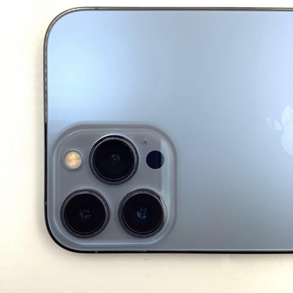 【全額返金保証】【最速発送】Apple iPhone iPhone 13 Pro Max 128GB シエラブルー Softbank 動作確認済 100%