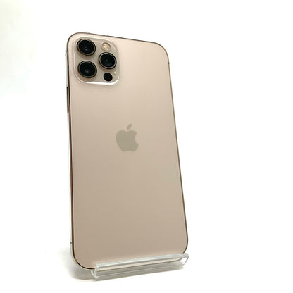 【全額返金保証】【最速発送】Apple iPhone iPhone 12 Pro 128GB ゴールド Softbank SIMフリー 白ロム 動作確認済 72%