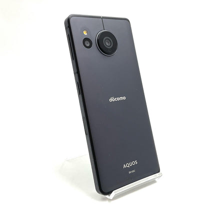 【全額返金保証】【最速発送】SHARP AQUOS sense7 128GB ブラック docomo SH-53C 白ロム 動作確認済
