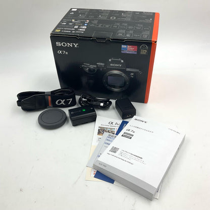 【全額返金保証】【最速発送】Sony デジタル一眼 α7 III ILCE-7M3 ボディ ブラック 美品 動作確認済