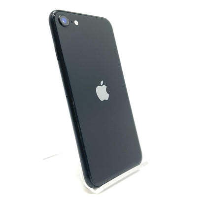 【全額返金保証】【最速発送】Apple iPhone iPhone SE（第2世代） 128GB ブラック au SIMフリー 白ロム 動作確認済 84%