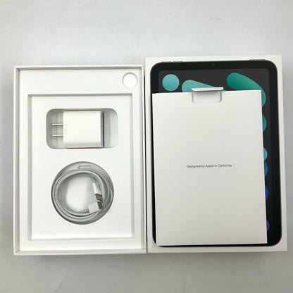【全額返金保証】【最速発送】Apple iPad mini 8.3インチ 第6世代 64GB スペースグレイ WiFi+Cellular au 白ロム 動作確認済