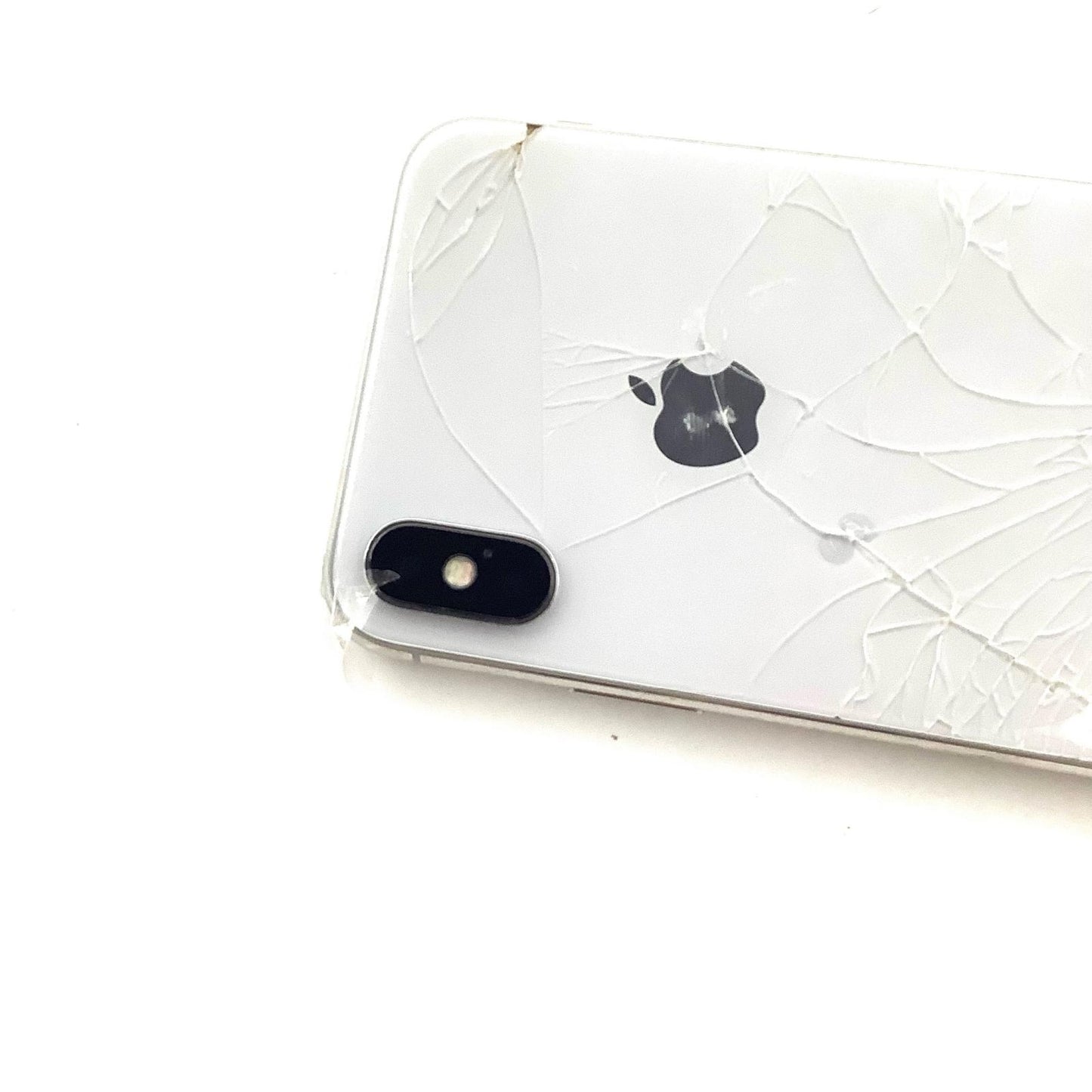 【最速発送】Apple iPhone iPhone X 256GB シルバー au 白ロム【難有】 85%