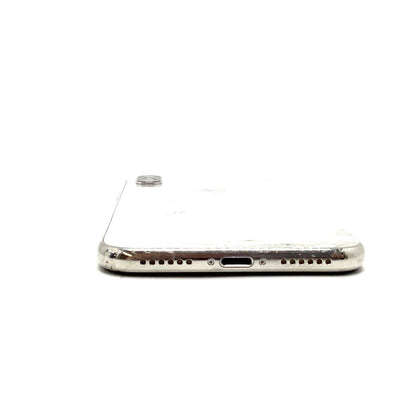 【最速発送】Apple iPhone iPhone X 256GB シルバー au 白ロム【難有】 85%