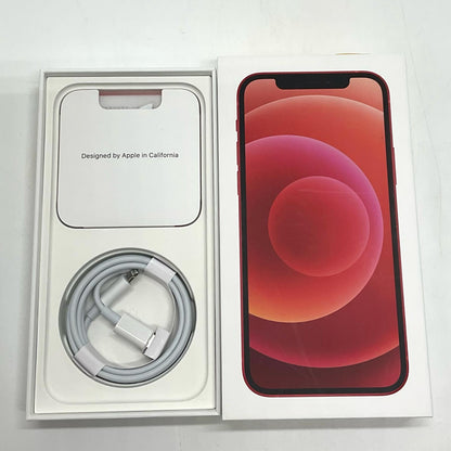 【全額返金保証】【最速発送】Apple iPhone iPhone 12 128GB (PRODUCT)RED 楽天モバイル SIMフリー 白ロム 動作確認済 83%