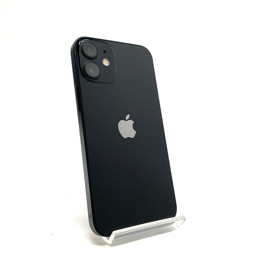 【全額返金保証】【最速発送】Apple iPhone iPhone 12 mini 128GB ブラック Softbank SIMフリー 白ロム 美品 動作確認済 90%
