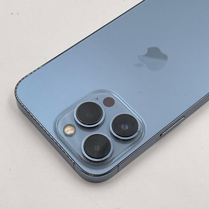 【全額返金保証】【最速発送】Apple iPhone iPhone 13 Pro 256GB シエラブルー au 白ロム 動作確認済 100%