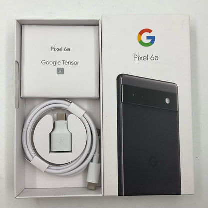 【全額返金保証】【最速発送】Google Pixel 6a 128GB Charcoal au SIMフリー GB17L 動作確認済