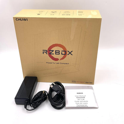【最速発送】CHUWI RZBOX Mini PC AMD Ryzen 7 5800H 16GB M.2 SSD 512GB【難有】