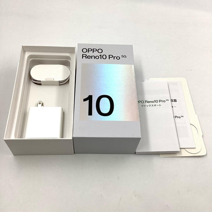 【全額返金保証】【最速発送】OPPO Reno 10 Pro 256GB グロッシーパープル Softbank A302OP 白ロム 超美品 動作確認済