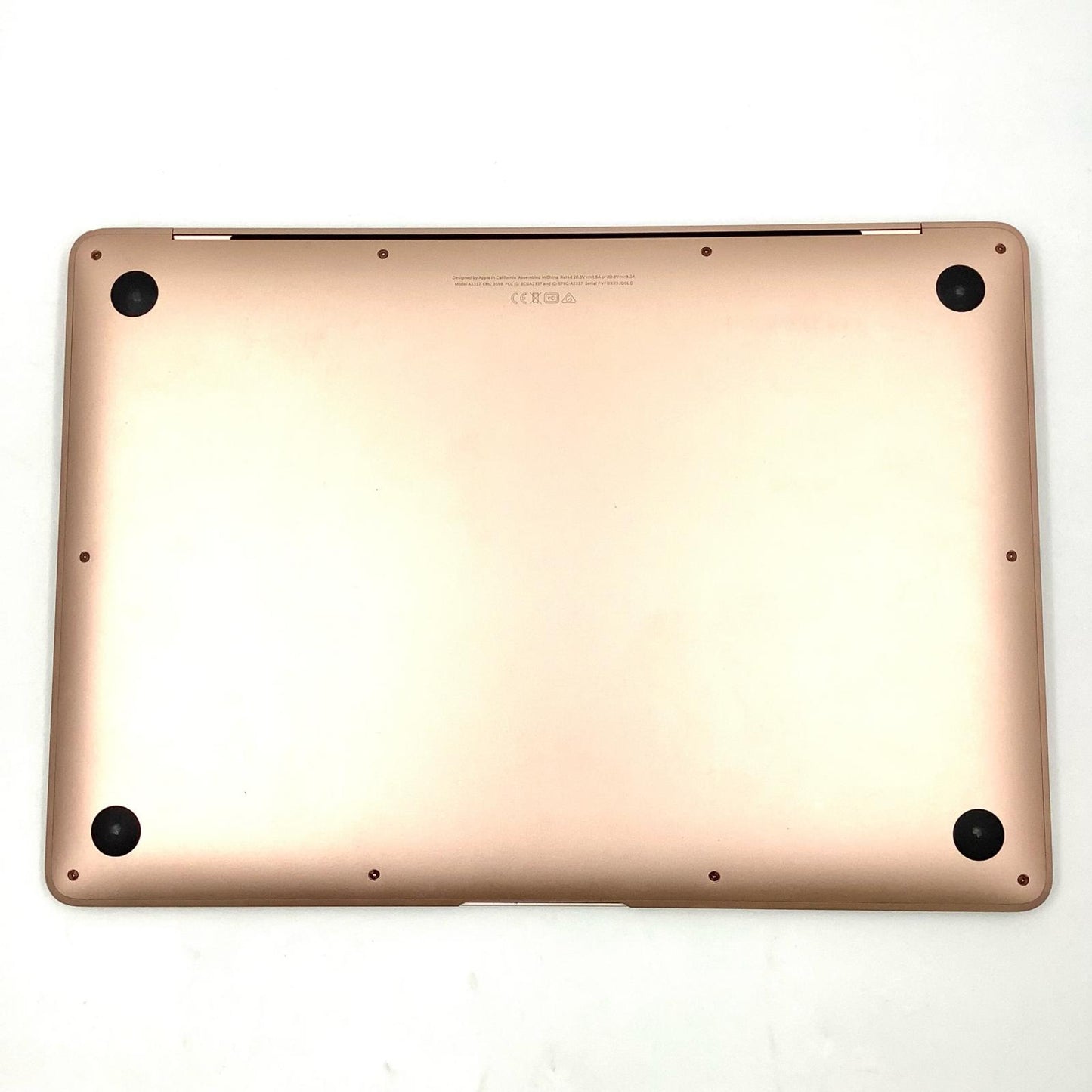 【全額返金保証】【最速発送】Apple MacBook Air 13.3インチ 2020 Apple M1 8GB SSD 256GB ゴールド 85% 動作確認済