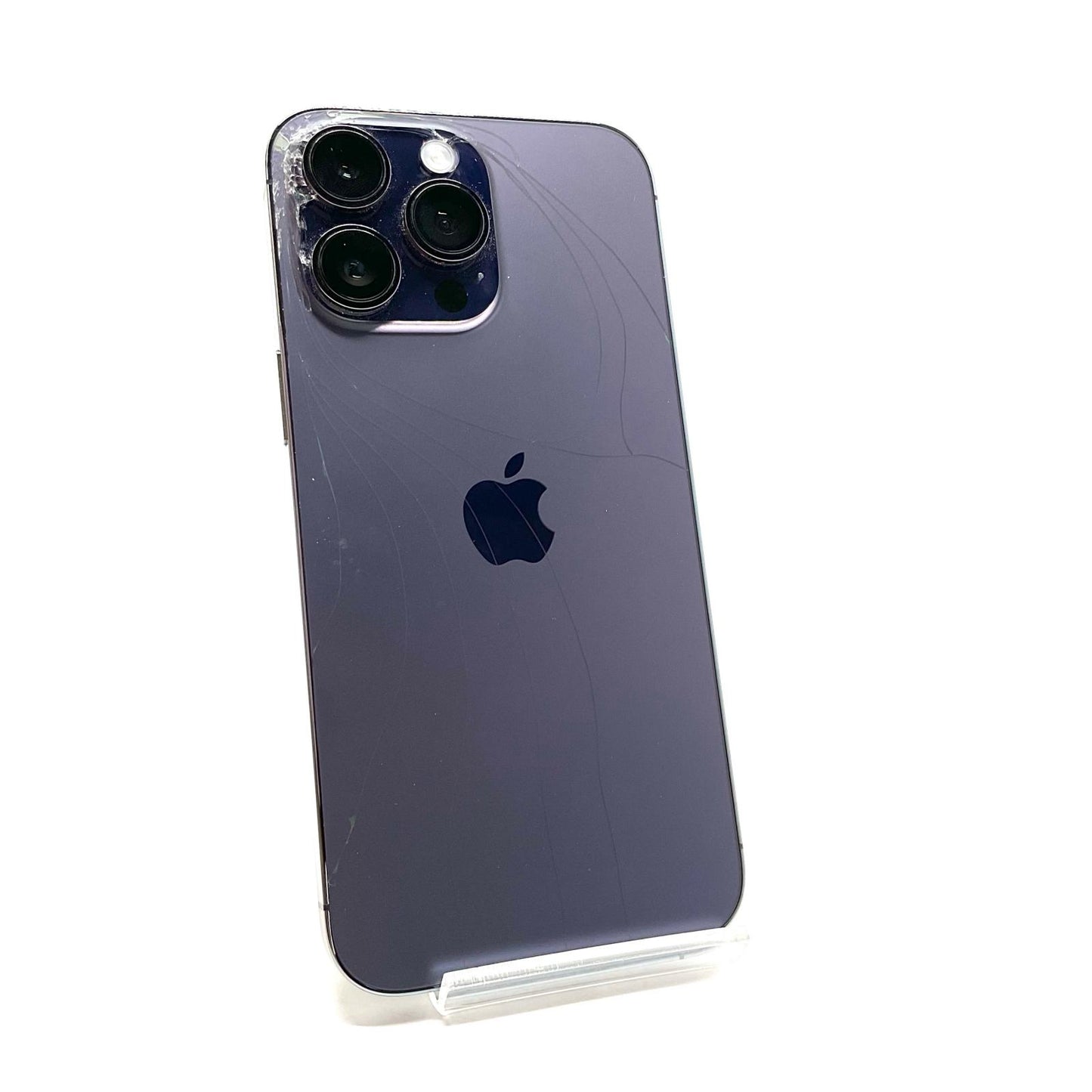 【最速発送】Apple iPhone iPhone 14 Pro Max 128GB ディープパープル 楽天モバイル 白ロム【難有】 86%