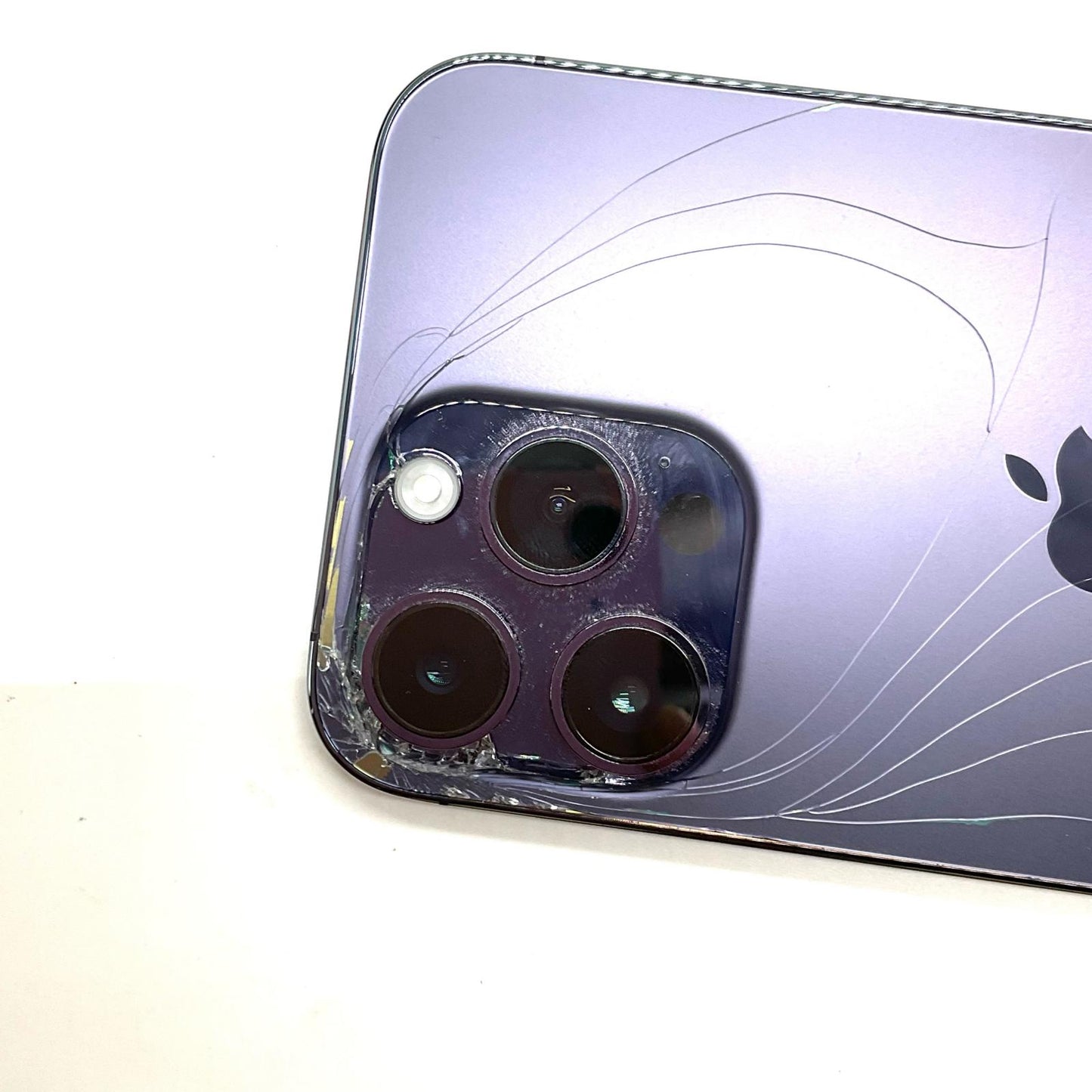 【最速発送】Apple iPhone iPhone 14 Pro Max 128GB ディープパープル 楽天モバイル 白ロム【難有】 86%