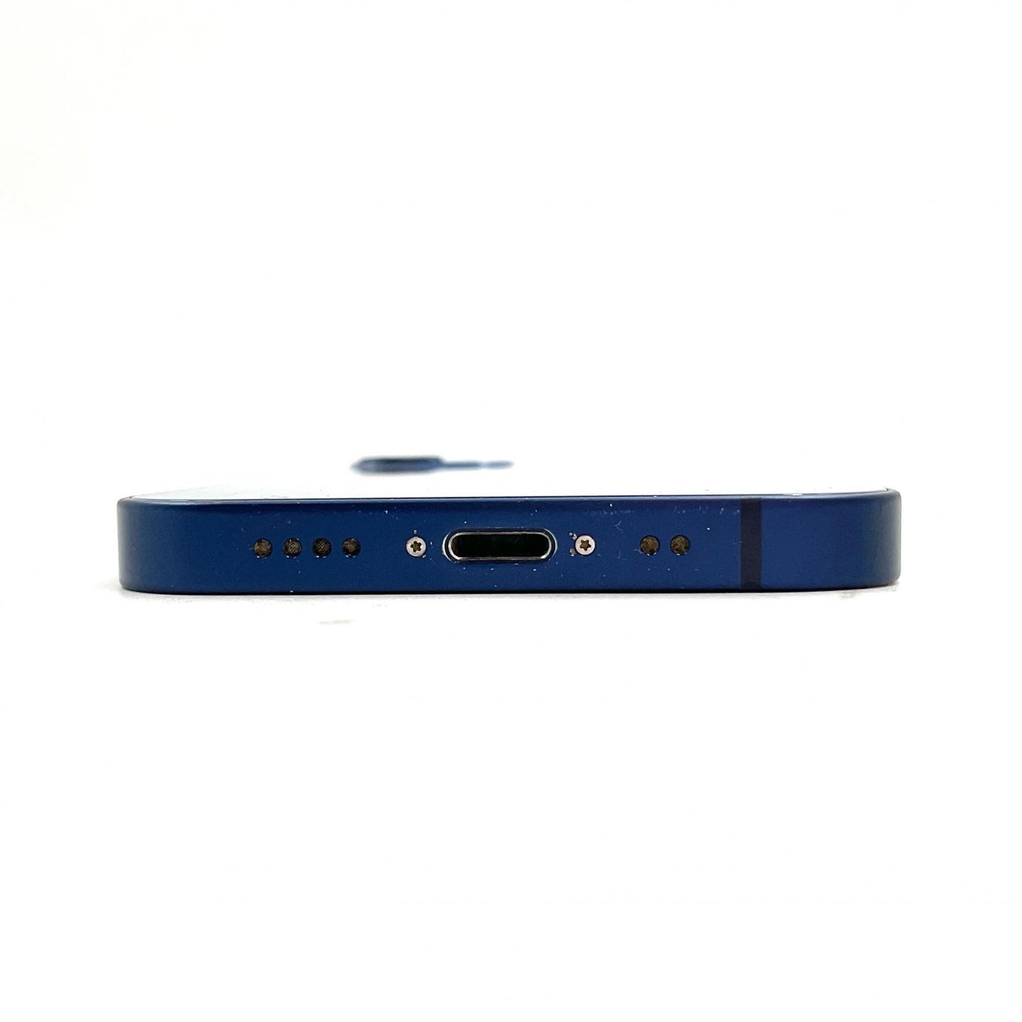 【全額返金保証】【最速発送】Apple iPhone iPhone 12 mini 256GB ブルー Softbank SIMフリー 白ロム 動作確認済 74%