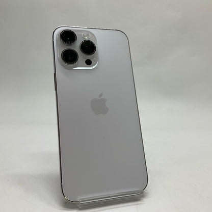 【全額返金保証】【最速発送】Apple iPhone iPhone 14 Pro Max 128GB シルバー Softbank 美品 動作確認済 85%