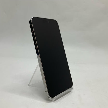 【全額返金保証】【最速発送】Apple iPhone iPhone 14 Pro Max 128GB シルバー Softbank 美品 動作確認済 85%