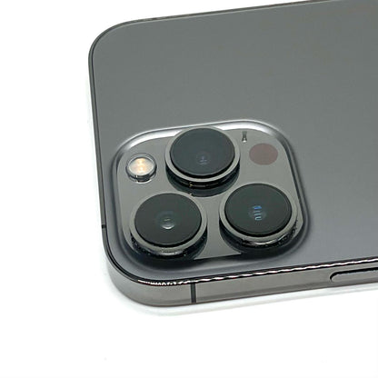 【全額返金保証】【最速発送】Apple iPhone iPhone 13 Pro Max 256GB グラファイト au 白ロム 動作確認済 77%