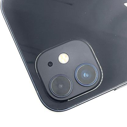 【全額返金保証】【最速発送】Apple iPhone iPhone 12 64GB ブラック au 白ロム 動作確認済 79%