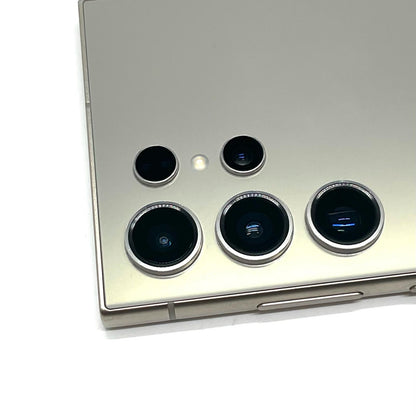 【全額返金保証】【最速発送】SAMSUNGSM-S928Q Galaxy S24 Ultra 256GB チタニウムグレー SIMフリー SM-S928Q 白ロム 美品 動作確認済