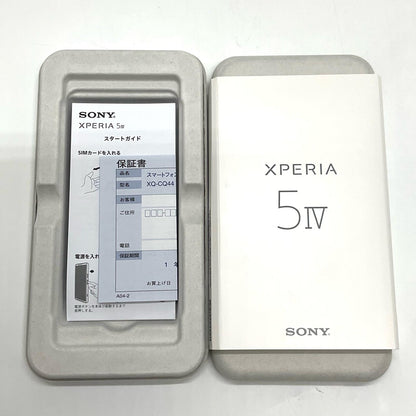 【全額返金保証】【最速発送】Sony Xperia 5 IV 256GB ブラック SIMフリー XQ-CQ44 白ロム 超美品 動作確認済