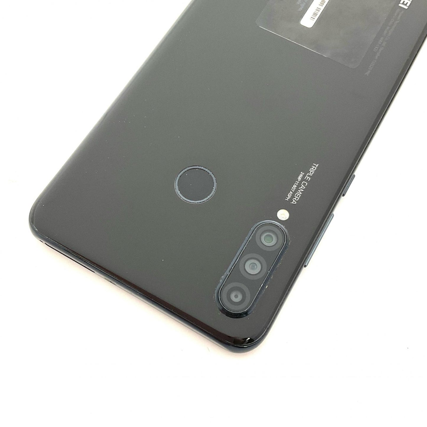 【全額返金保証】【最速発送】Huawei P lite 30 64GB ブラック Softbank MAR-LX2J 白ロム 動作確認済