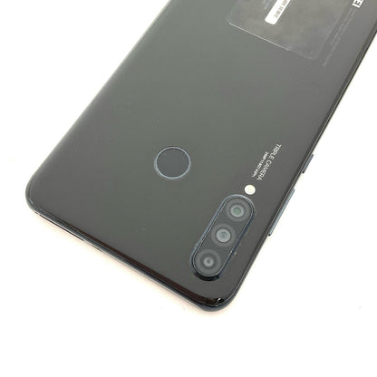 【全額返金保証】【最速発送】Huawei P lite 30 64GB ブラック Softbank MAR-LX2J 白ロム 動作確認済