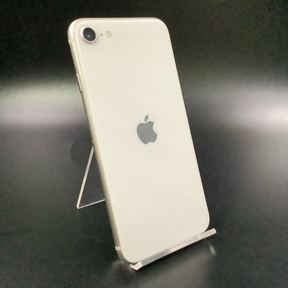 【全額返金保証】【最速発送】Apple iPhone iPhone SE（第3世代） 64GB スターライト au 美品 動作確認済 86%