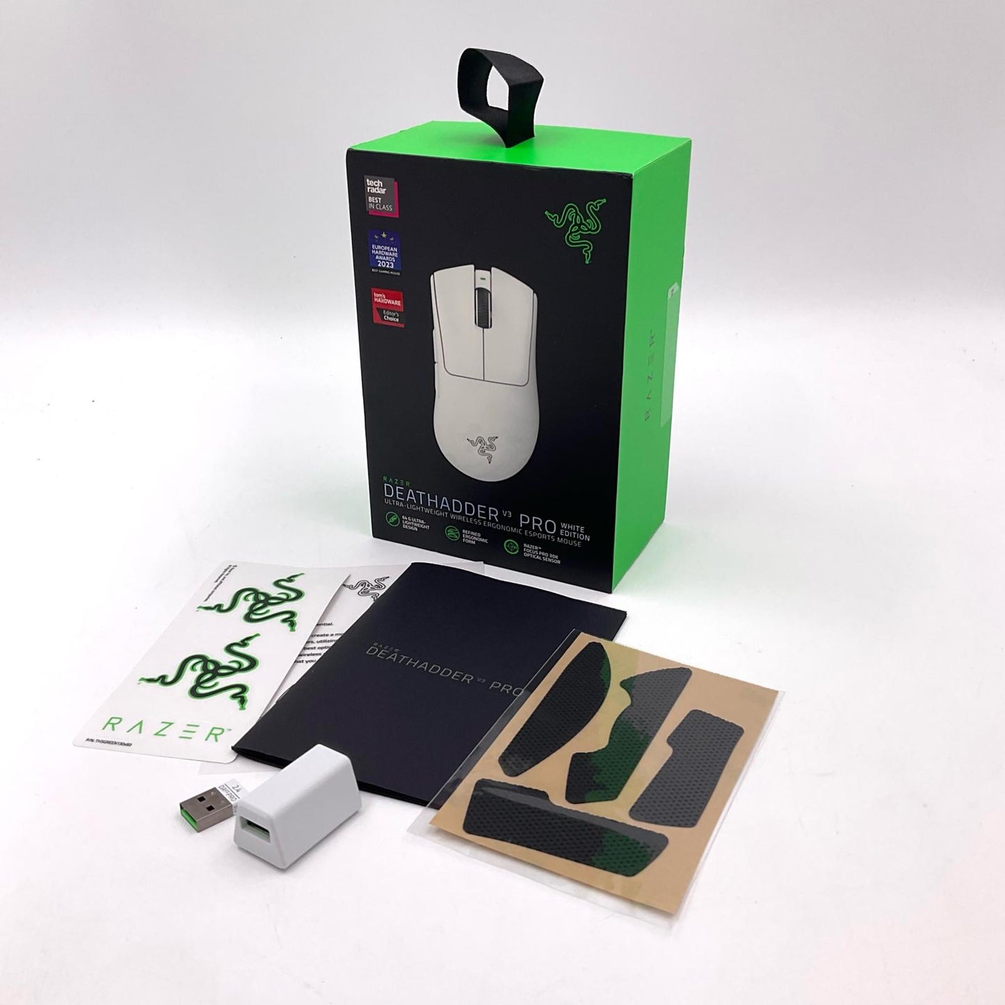 【全額返金保証】【最速発送】Razer DEATHADDER V3 Pro WHITE EDITION RZ01-0463 動作確認済