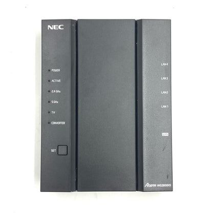 【全額返金保証】【最速発送】NEC PA-WG2600HS 美品 動作確認済