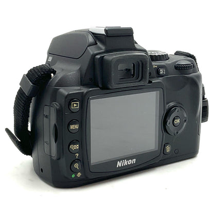 【全額返金保証】【最速発送】Nikon デジタル一眼 D40 ブラック 動作確認済