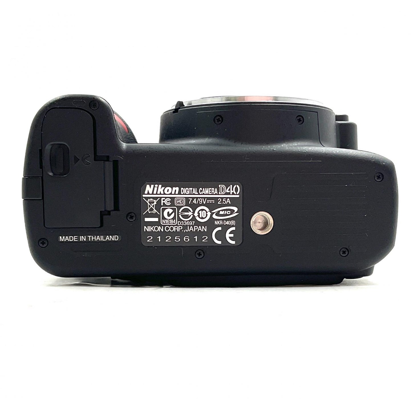 【全額返金保証】【最速発送】Nikon デジタル一眼 D40 ブラック 動作確認済