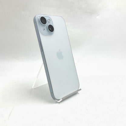 【全額返金保証】【最速発送】Apple iPhone iPhone 15 256GB ブルー SIMフリー 白ロム 動作確認済 86%