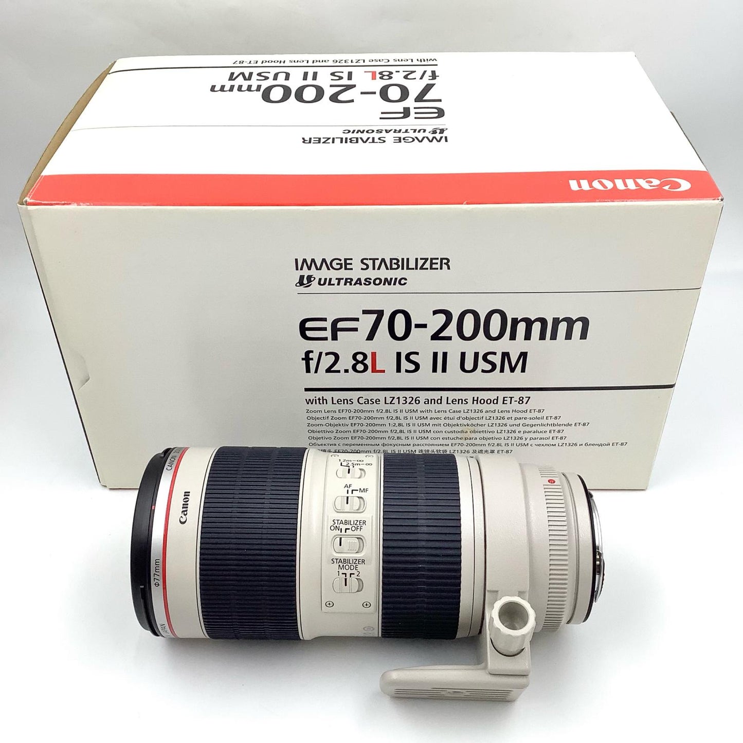 【全額返金保証】【最速発送】Canon EF70-200mm F2.8L IS II USM 動作確認済