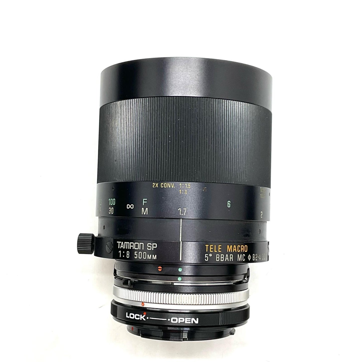 【最速発送】TAMRON SP 500mm F/8 Canon EF変換アダプター付【難有】