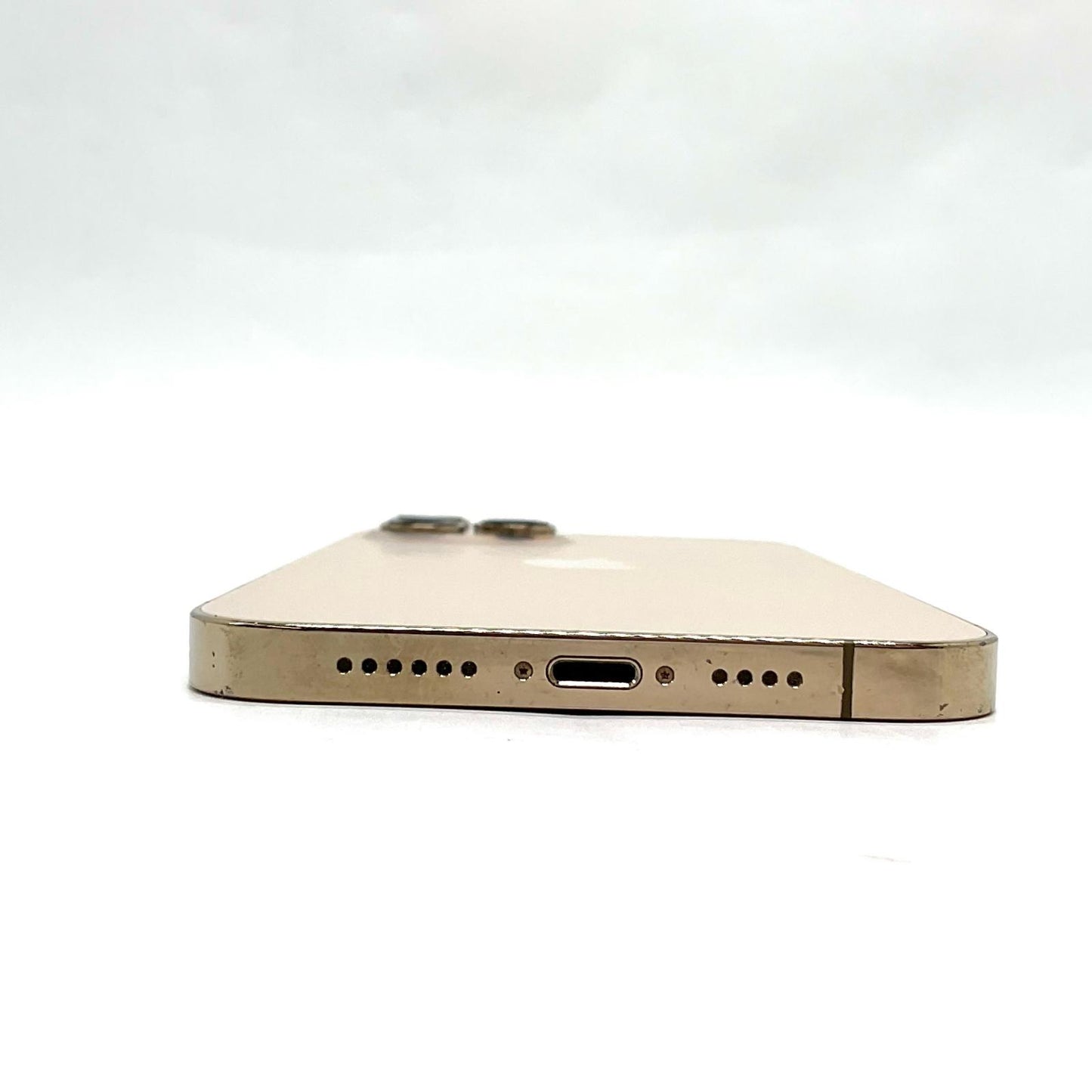 【最速発送】Apple iPhone iPhone 12 Pro Max 256GB ゴールド docomo 白ロム【難有】 74%