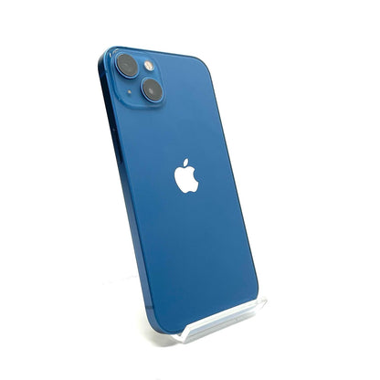 【全額返金保証】【最速発送】Apple iPhone iPhone 13 128GB ブルー au 白ロム 動作確認済 88%