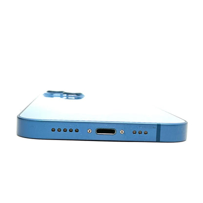 【全額返金保証】【最速発送】Apple iPhone iPhone 13 128GB ブルー au 白ロム 動作確認済 88%