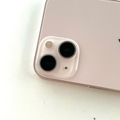 【全額返金保証】【最速発送】Apple iPhone iPhone 13 128GB ピンク au 白ロム 美品 動作確認済 80%