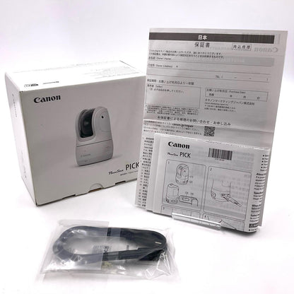 【全額返金保証】【最速発送】Canon コンパクトデジタルカメラ PowerShot PICK [ホワイト] 超美品 動作確認済