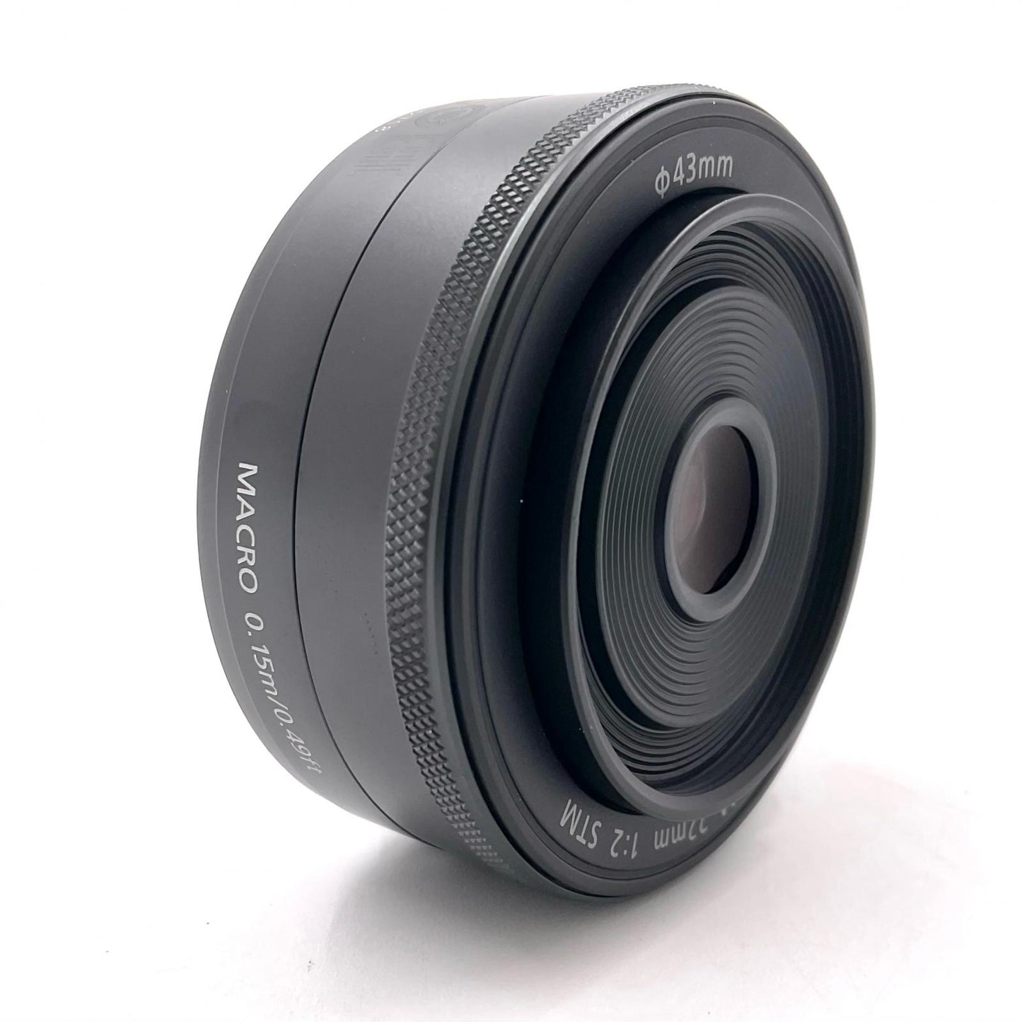 【最速発送】Canon EF-M22mm F2 STM [ブラック]【難有】
