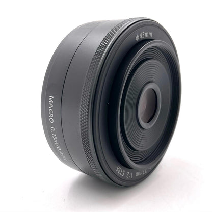 【最速発送】Canon EF-M22mm F2 STM [ブラック]【難有】
