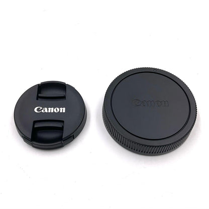 【最速発送】Canon EF-M22mm F2 STM [ブラック]【難有】