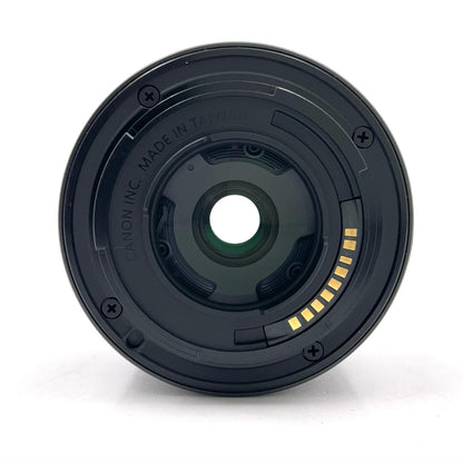 【全額返金保証】【最速発送】Canon EF-M15-45mm F3.5-6.3 IS STM [グラファイト] 動作確認済