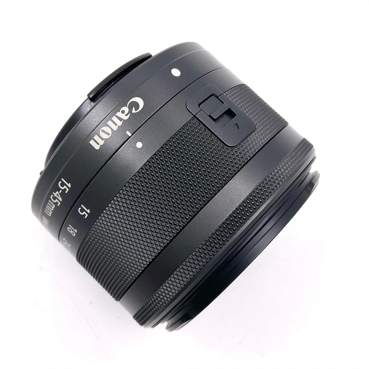 【全額返金保証】【最速発送】Canon EF-M15-45mm F3.5-6.3 IS STM [グラファイト] 動作確認済