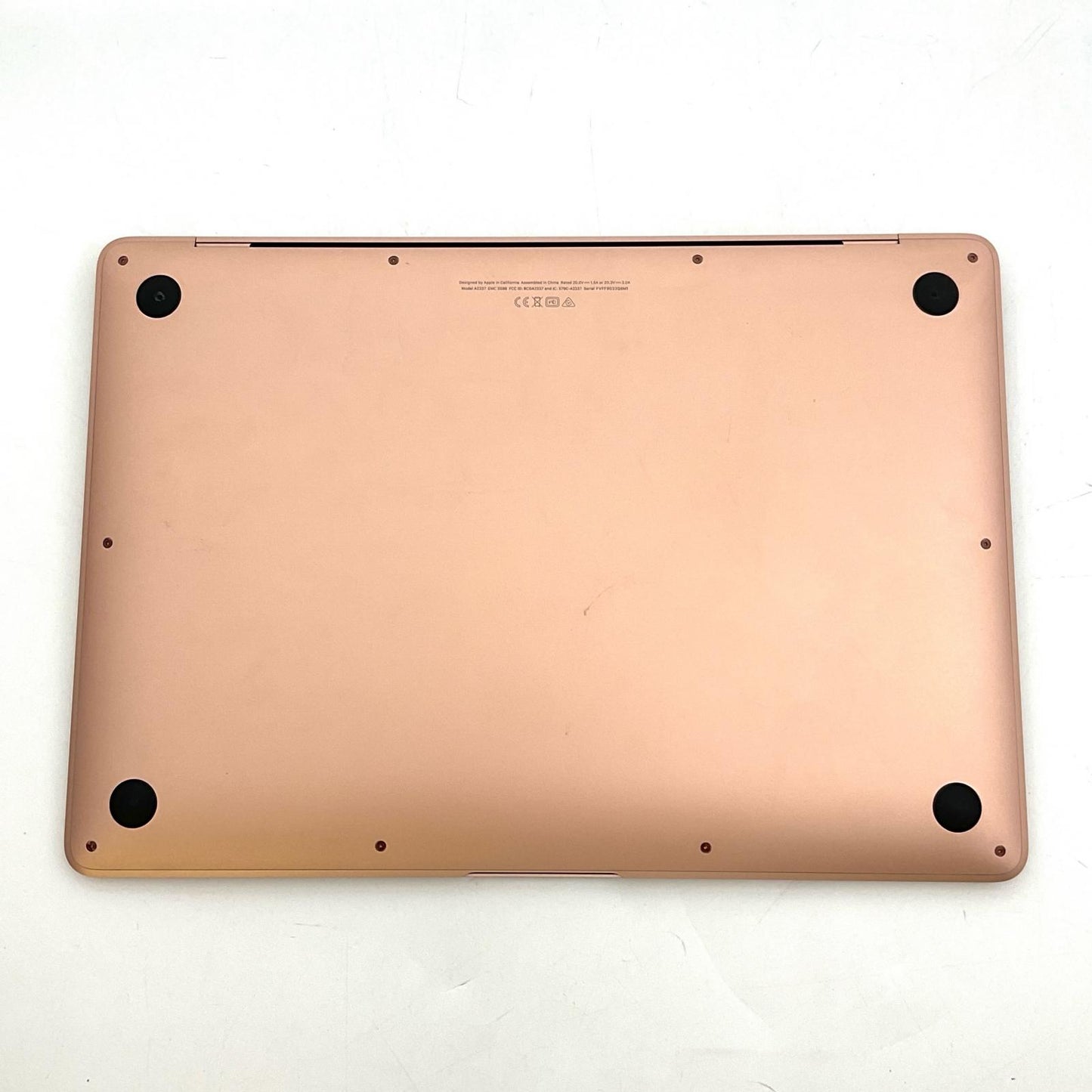 【全額返金保証】【最速発送】Apple MacBook Air 13.3インチ 2020 Apple M1 16GB M.2 SSD 512GB ゴールド 96% 動作確認済