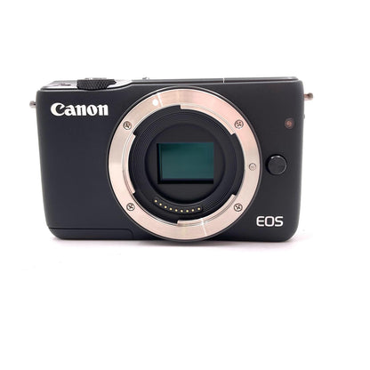 【全額返金保証】【最速発送】Canon デジタル一眼 EOS M10 ボディ [ブラック] 美品 動作確認済